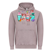 Vintage Zinc ariel coffee cups Vintage Hoodie - Zillion Design Studio