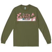 Army Green wife mom nurse libbey glass Long Sleeve Tee - BundleAndBundleShop