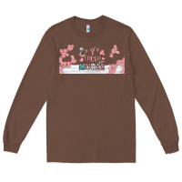 Chestnut wife mom nurse libbey glass Long Sleeve Tee - BundleAndBundleShop