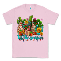 Bubblegum Pink tis the season christmas tree  cake Classic Tee - AdoDesignShop