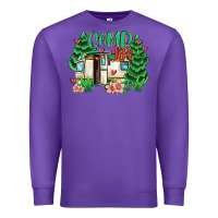 Purple camp life Premium Sweatshirt - MaliasSmallBusiness