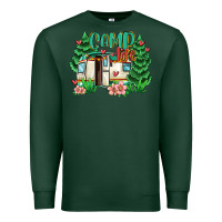 Sports Green camp life Premium Sweatshirt - MaliasSmallBusiness