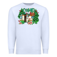 White camp life Premium Sweatshirt - MaliasSmallBusiness