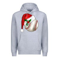 Heather Grey christmas sports Premium Hoodie - BarkalooDesign