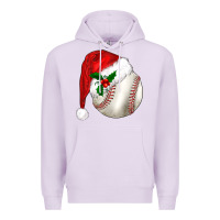 Lilac christmas sports Premium Hoodie - BarkalooDesign