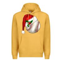 Mustard christmas sports Premium Hoodie - BarkalooDesign