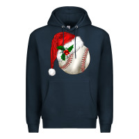 Navy christmas sports Premium Hoodie - BarkalooDesign