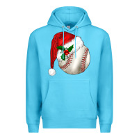 Ocean Blue christmas sports Premium Hoodie - BarkalooDesign