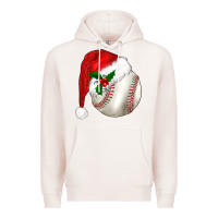 Pale Pink christmas sports Premium Hoodie - BarkalooDesign