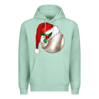 Seafoam christmas sports Premium Hoodie - BarkalooDesign