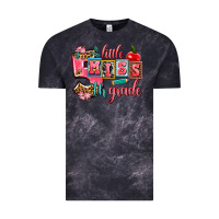 Cloud Black little miss 5 th grade Vintage Tee - AdoDesignShop