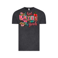 Vintage Black little miss 5 th grade Vintage Tee - AdoDesignShop