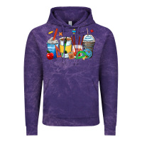 Cloud Purple math teacher coffee cups Vintage Hoodie - Zillion Design Studio