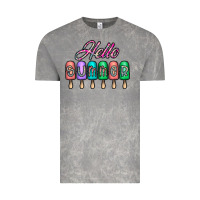 Cloud Rock hello summer Vintage Tee - CowhideDigitalArt