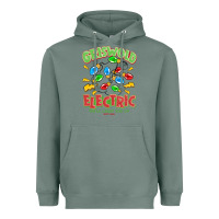 Griswold Electric Christmas Vacation Heavyweight Hoodie | Teevron