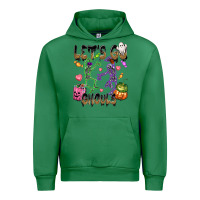 Emerald Let's go ghouls Urban Hoodie - NancyCooperArtShop