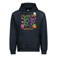 Navy Let's go ghouls Urban Hoodie - NancyCooperArtShop