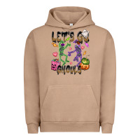 Pigment Burro Let's go ghouls Urban Hoodie - NancyCooperArtShop