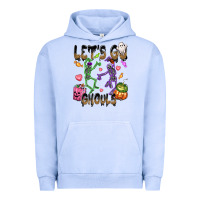 Pigment Grape Ice Let's go ghouls Urban Hoodie - NancyCooperArtShop