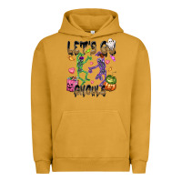 Pigment Peanut Butter Let's go ghouls Urban Hoodie - NancyCooperArtShop