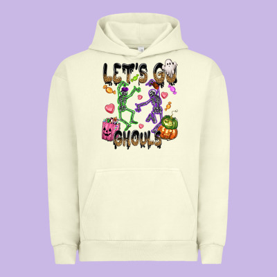 Let's Go Ghouls Urban Hoodie Designed By Nancycooperartshop
