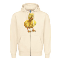 Baby Duck Zipper Hoodie | Teevron