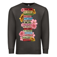 Smoke floral books Premium Sweatshirt - MaliasSmallBusiness