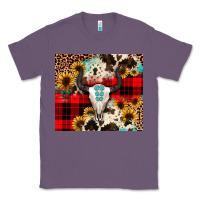 Lavender bullskull Sunflower Classic Tee - JahusDesignShop