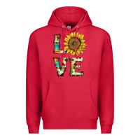 Cardinal western love with sunflower Premium Hoodie - Artiststas