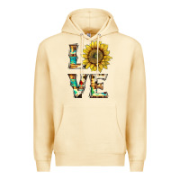 Pina Colada western love with sunflower Premium Hoodie - Artiststas