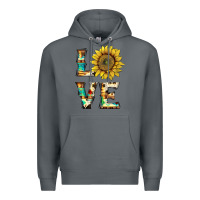 Rock western love with sunflower Premium Hoodie - Artiststas