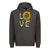 Smoke western love with sunflower Premium Hoodie - Artiststas