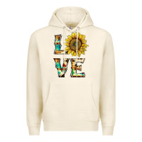 Tofu western love with sunflower Premium Hoodie - Artiststas