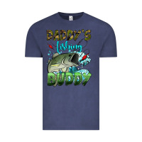 Vintage Denim daddy's fishing buddy Vintage Tee - HRA Design Shop