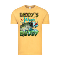Vintage Mustard daddy's fishing buddy Vintage Tee - HRA Design Shop