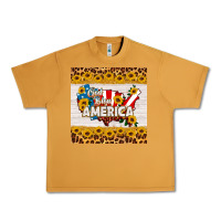 Peanut Butter god bless america square coaster Urban Heavy Tee - HRA Design Shop