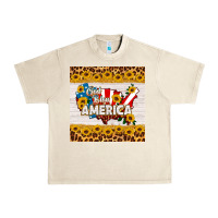 Sandshell god bless america square coaster Urban Heavy Tee - HRA Design Shop