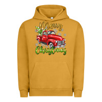 Pigment Peanut Butter Merry Christmas truck Urban Hoodie - texasbilliewilder