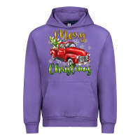 Tulip Merry Christmas truck Urban Hoodie - texasbilliewilder