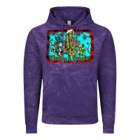 Cloud Purple merry & bright Vintage Hoodie - JahusDesignShop