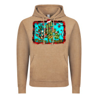 Vintage Coffee merry & bright Vintage Hoodie - JahusDesignShop