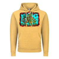 Vintage Mustard merry & bright Vintage Hoodie - JahusDesignShop
