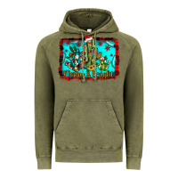 Vintage Olive merry & bright Vintage Hoodie - JahusDesignShop