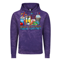 Cloud Purple math teacher coffee cups Vintage Hoodie - Zillion Design Studio
