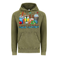 Vintage Olive math teacher coffee cups Vintage Hoodie - Zillion Design Studio