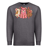 Charcoal Heather mexican desert ghosts Premium Sweatshirt - MaliasSmallBusiness