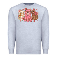 Heather Grey mexican desert ghosts Premium Sweatshirt - MaliasSmallBusiness