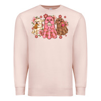 Pale Pink mexican desert ghosts Premium Sweatshirt - MaliasSmallBusiness