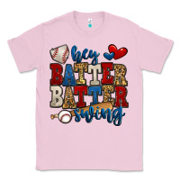Bubblegum Pink hey batter batter swing baseball Classic Tee - Jasminsmagicworld