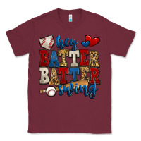 Burgundy hey batter batter swing baseball Classic Tee - Jasminsmagicworld